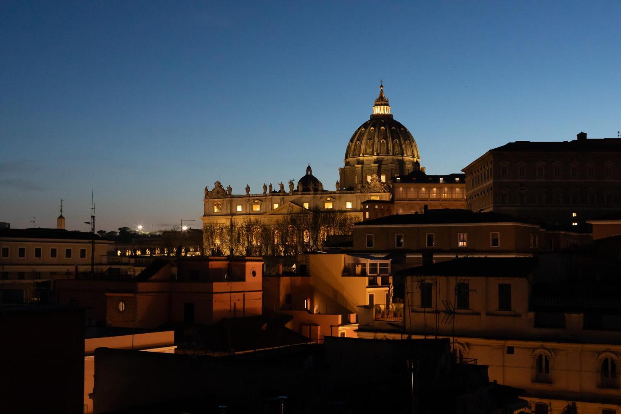 Penthouse In Exclusive Borgo Pio District Apartamento Roma Exterior foto